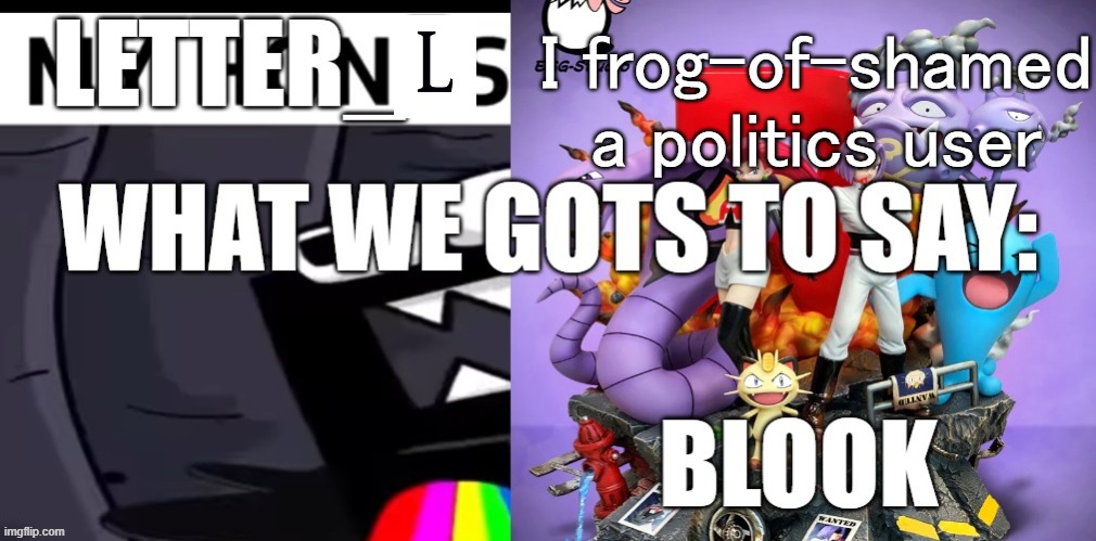 upvote it. NOW. | I frog-of-shamed a politics user | image tagged in shared temp | made w/ Imgflip meme maker