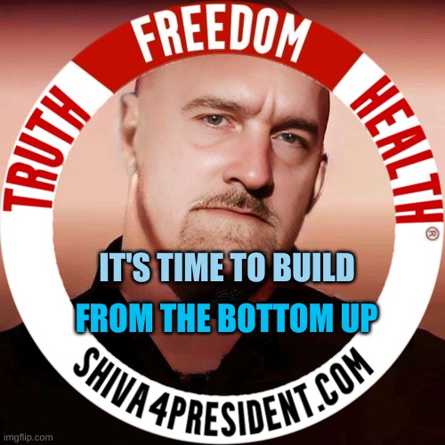 Do not look for answers from the establishment.Dr.Shiva 4 President.com | IT'S TIME TO BUILD; FROM THE BOTTOM UP | image tagged in dr shiva 4 president com,truth,freedom,health,2024,election | made w/ Imgflip meme maker