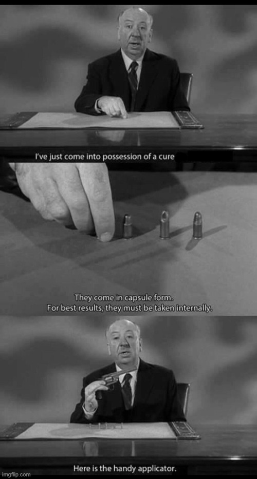 I've just developed a cure for blank | image tagged in i've just developed a cure for blank | made w/ Imgflip meme maker