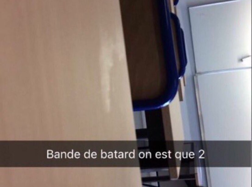 Bande de batards on est que 2 Blank Meme Template