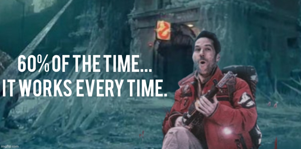 Grooberson | image tagged in ghostbusters,paul rudd,anchorman | made w/ Imgflip meme maker