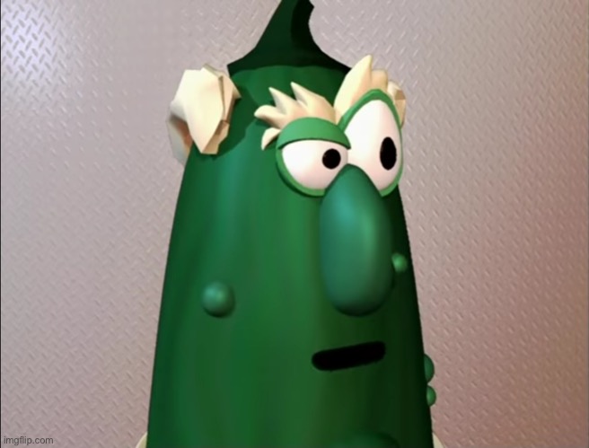 VeggieTales Mr. Nezzer | image tagged in veggietales mr nezzer | made w/ Imgflip meme maker
