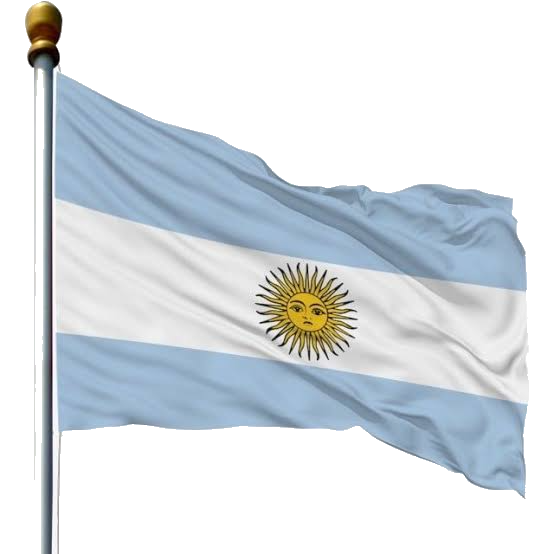 Bandera de Argentina 22 Blank Meme Template