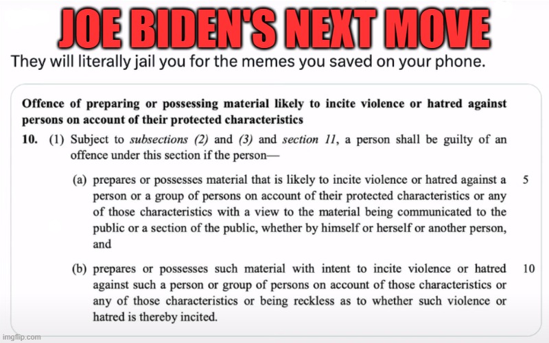 One World Government | JOE BIDEN'S NEXT MOVE | image tagged in freedom,freedom of speech,nwo,nwo police state,government corruption,fjb | made w/ Imgflip meme maker