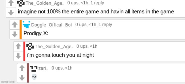 these comments are wild | made w/ Imgflip meme maker