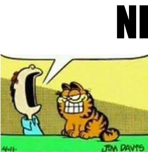 John Yelling at Garfield | NI | image tagged in john yelling at garfield | made w/ Imgflip meme maker