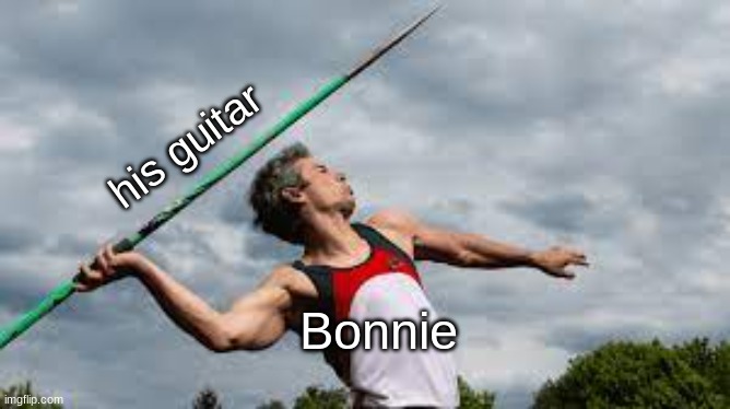 Bonnie his guitar | made w/ Imgflip meme maker