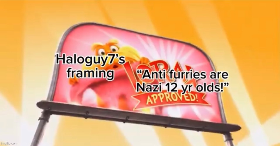 Screenshot from sergeant grind’s video | image tagged in anti furry,screenshot | made w/ Imgflip meme maker