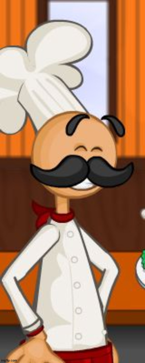 Scumbag Papa Louie | image tagged in scumbag papa louie | made w/ Imgflip meme maker