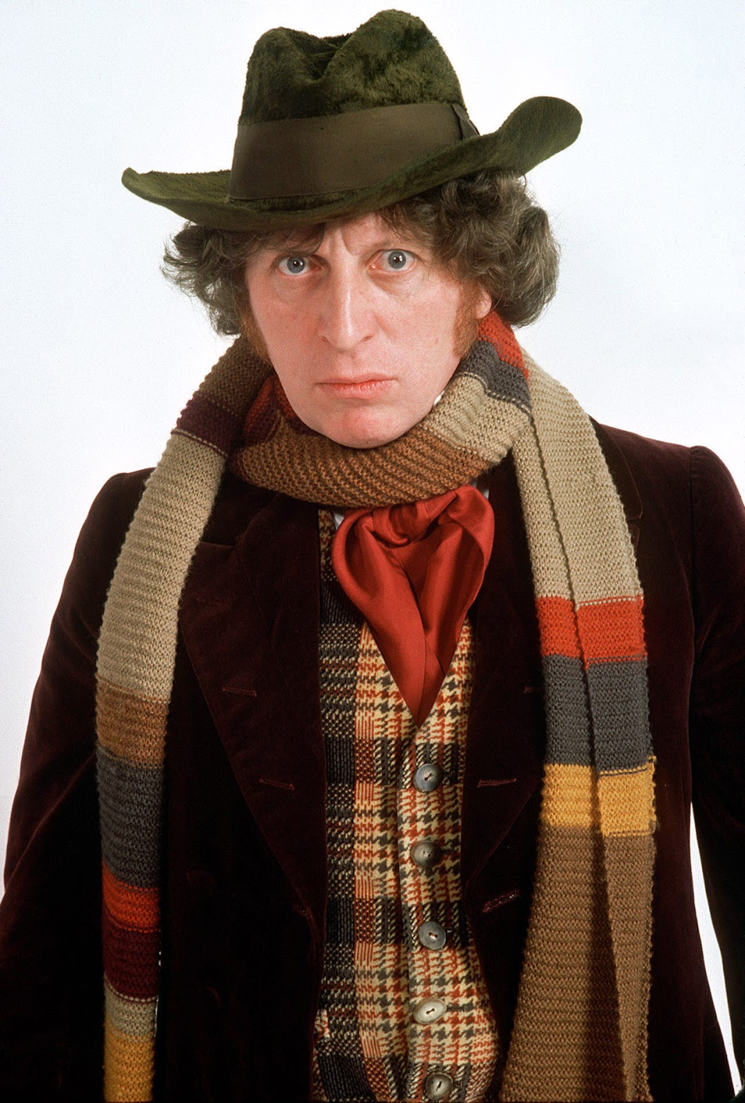 High Quality Tom Baker, the best Doctor Who without a doubt. Blank Meme Template