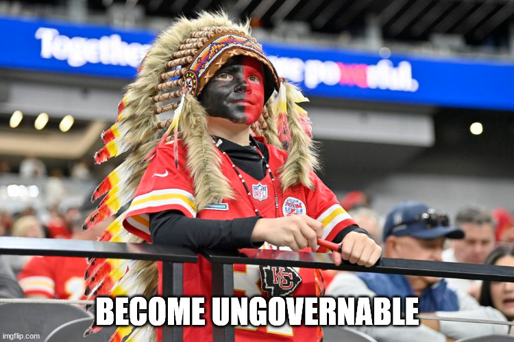 BECOME UNGOVERNABLE | made w/ Imgflip meme maker