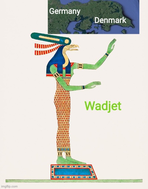 Pharaonic avatar of Europe? | image tagged in europe,egypt | made w/ Imgflip meme maker