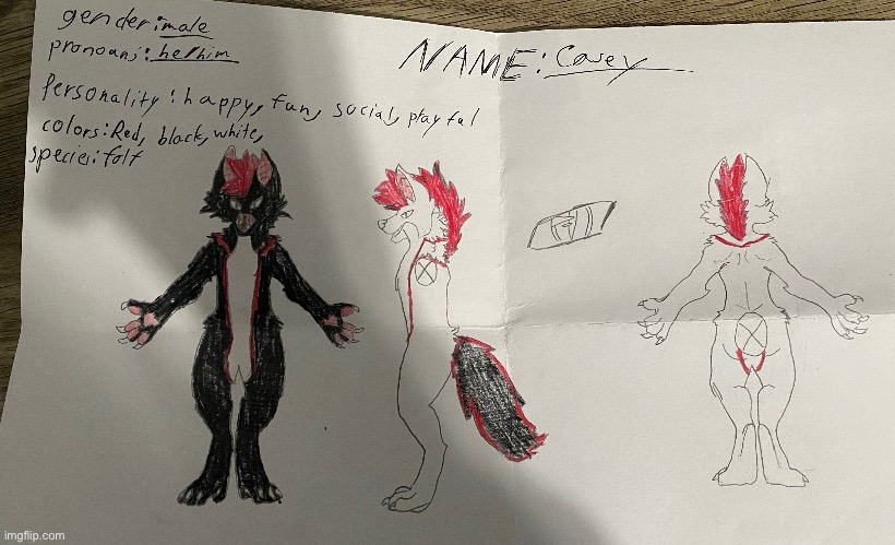 Rate my sona in the comments | image tagged in furry | made w/ Imgflip meme maker