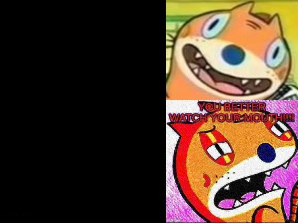 Mr. Jolly You Better Watch Your Mouth Blank Meme Template
