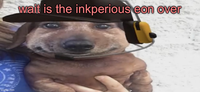 chucklenuts | wait is the inkperious eon over | image tagged in chucklenuts | made w/ Imgflip meme maker