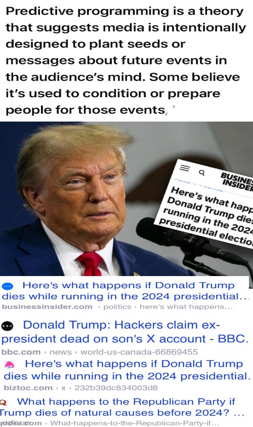 THEY’re Preparing You For It, Because THEY Want To MAKE It Come True | image tagged in memes,leftists will do anything,no boundaries no limits,evil demented soulless creatures,pos fjb voters can kissmyass | made w/ Imgflip meme maker