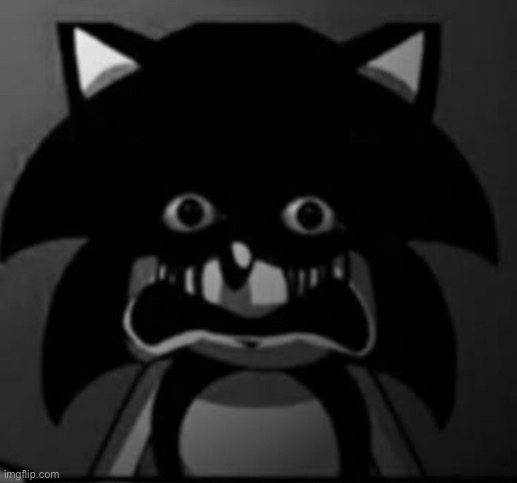 Traumatized Sonic | image tagged in traumatized sonic | made w/ Imgflip meme maker