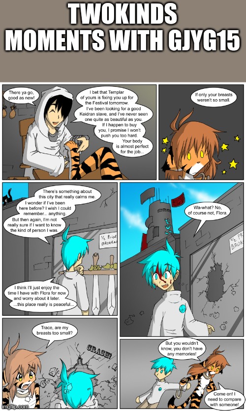 TWOKINDS MOMENTS WITH GJYG15 | made w/ Imgflip meme maker