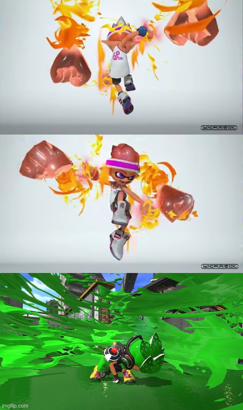 NO WAY ITS BACK!!! (And on the Enperry splat dualies too!) | made w/ Imgflip meme maker
