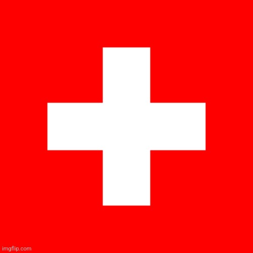 This stream is basically the Switzerland of Team streams | image tagged in swiss flag | made w/ Imgflip meme maker
