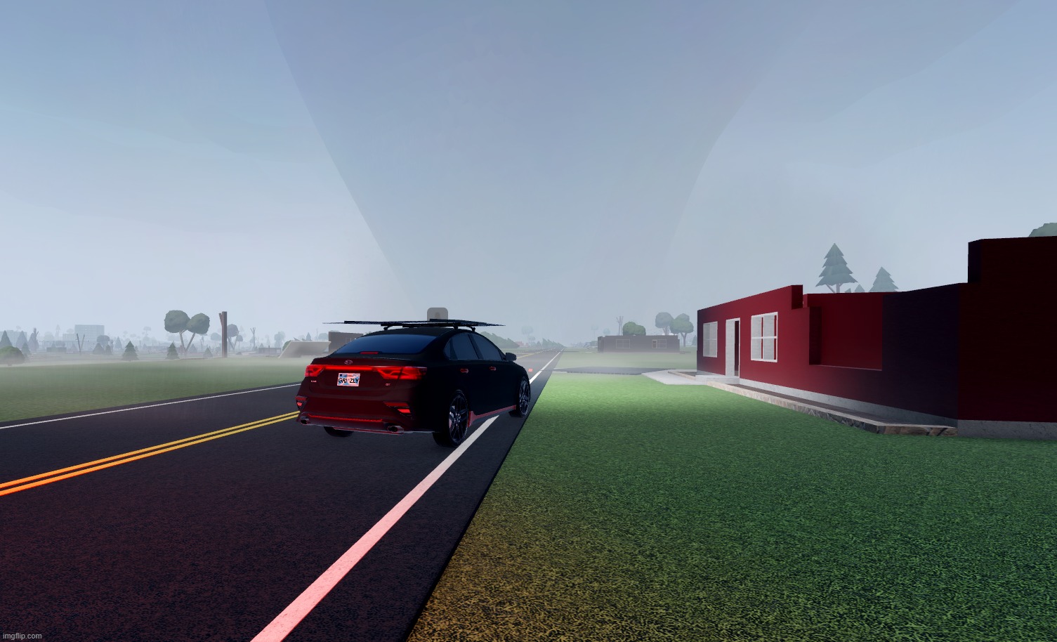 tornado that barely missed a big city | made w/ Imgflip meme maker