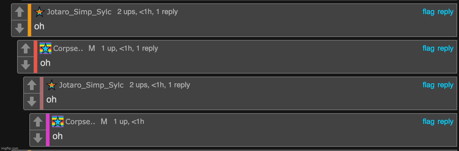 oh | made w/ Imgflip meme maker