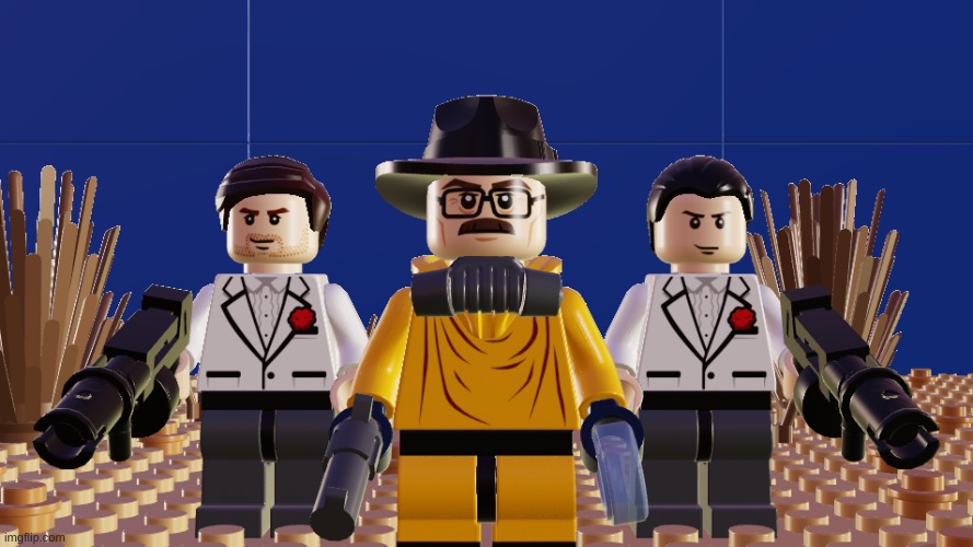 Improved walter white (idk why I have the people on the side) - Imgflip