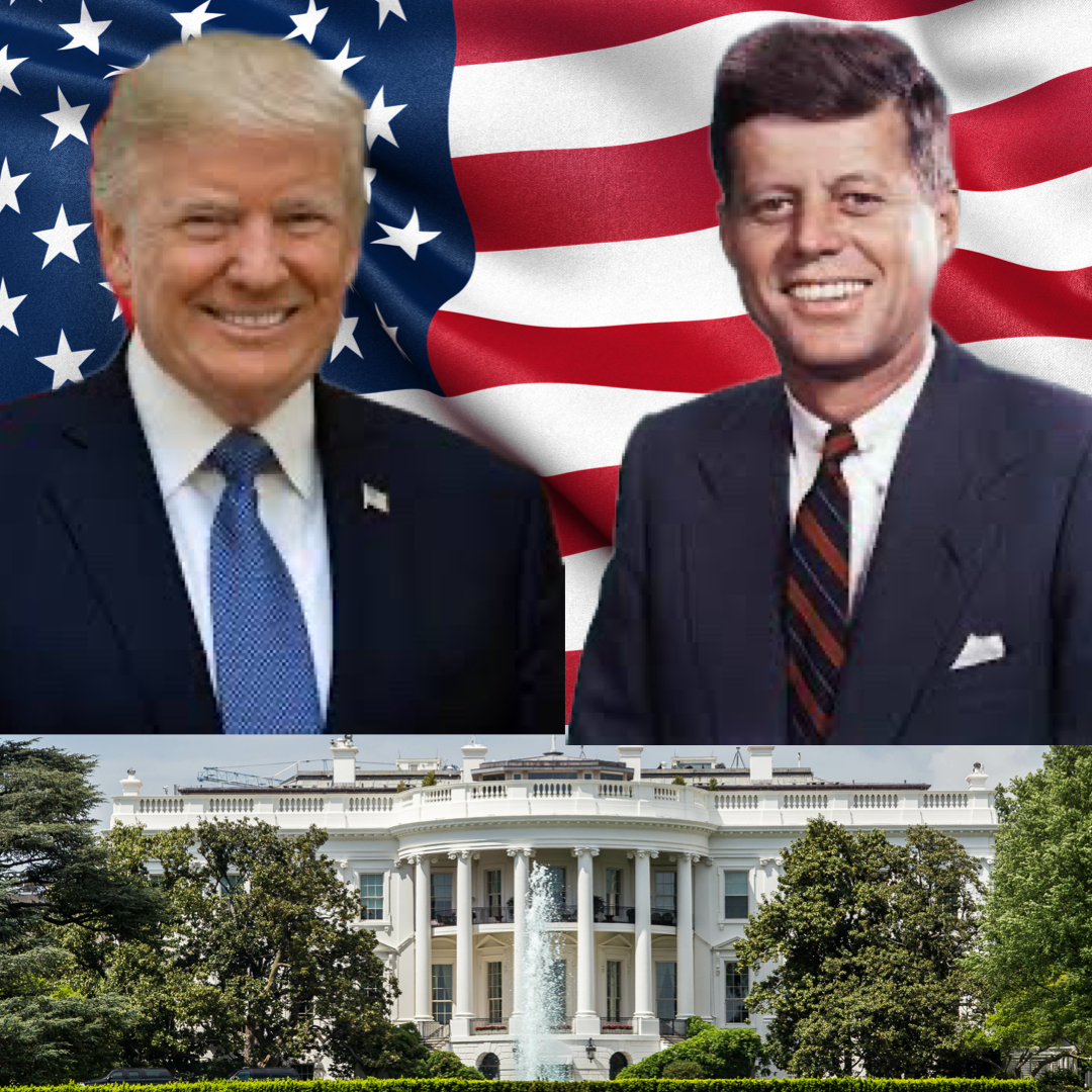 High Quality Kennedy/Trump Blank Meme Template