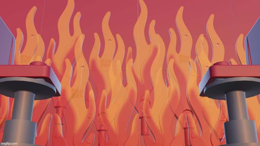 Firey debate between two barstools | made w/ Imgflip meme maker