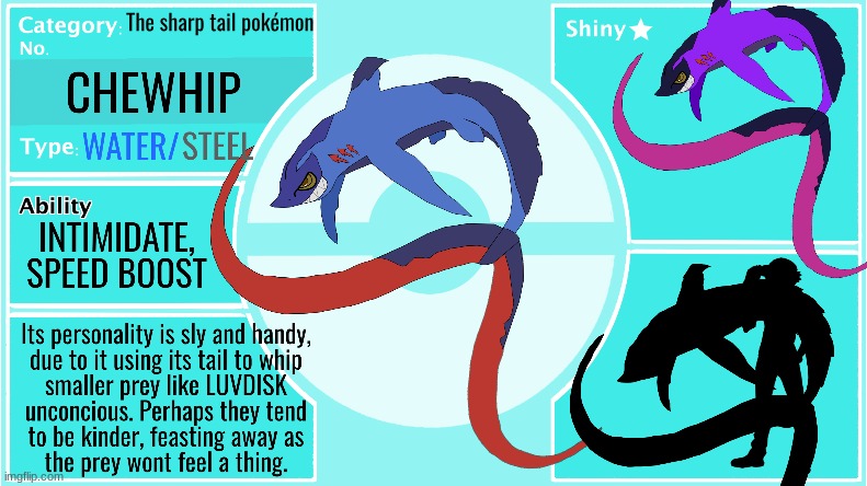 Thought next to sharpedo another shark in water could be added, this one basing off the fox shark | image tagged in pokemon | made w/ Imgflip meme maker