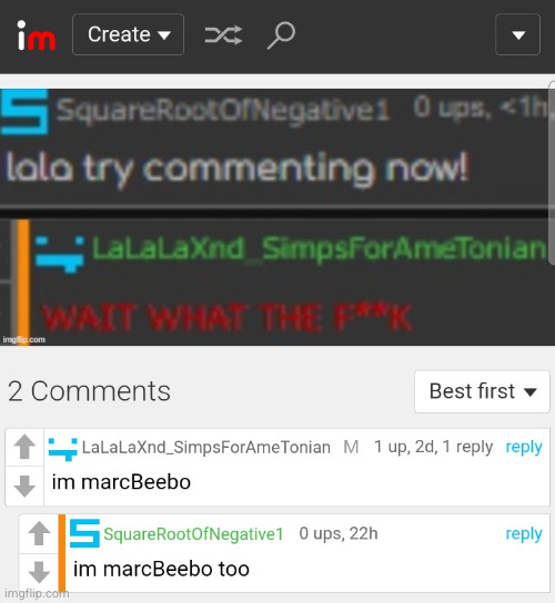 (this is taken in kiwi browser(i mainly use firefox)) | made w/ Imgflip meme maker