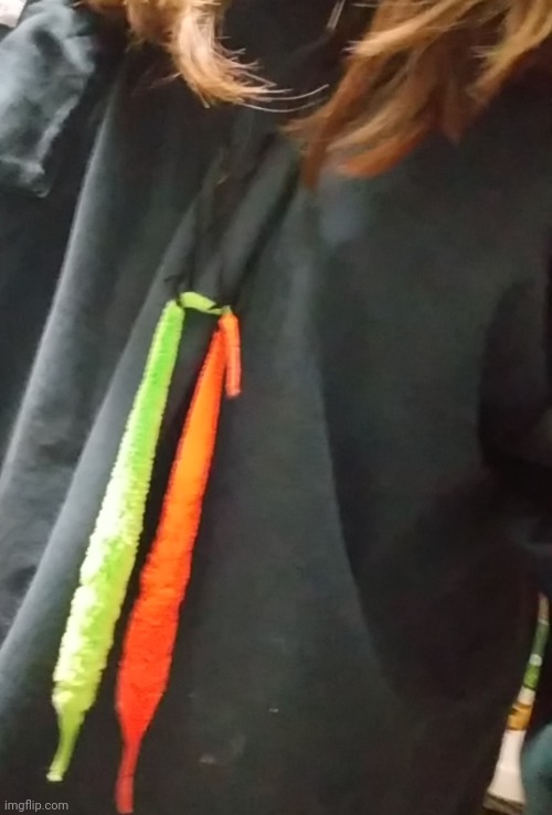 i had a shitty day and turned my beloved children into necklaces | made w/ Imgflip meme maker