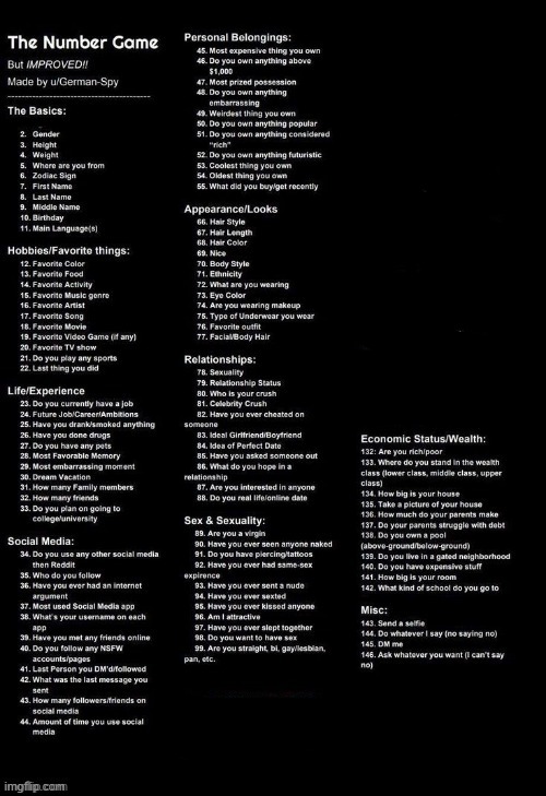 Numbers game | image tagged in numbers game | made w/ Imgflip meme maker