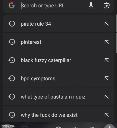 search history momen | made w/ Imgflip meme maker