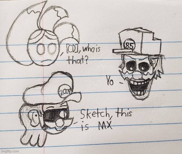 Goofy ahh doodle in class: Best buds (Ft. MX) | image tagged in school,class,drawing | made w/ Imgflip meme maker