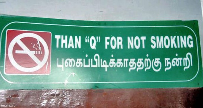 than "q" | made w/ Imgflip meme maker