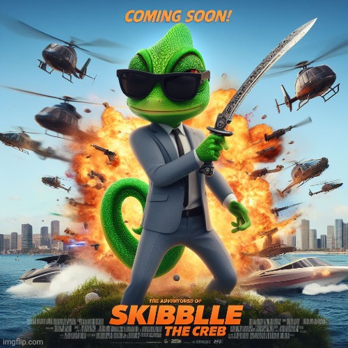 Making movie posters about imgflip users pt.140: SkibbleTheCreb | made w/ Imgflip meme maker