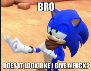 Sonic Boom Meme Blank Meme Template