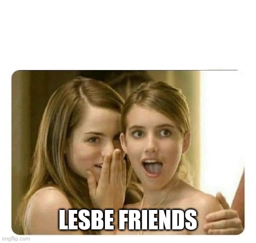 Meme Girls | LESBE FRIENDS | image tagged in meme girls | made w/ Imgflip meme maker