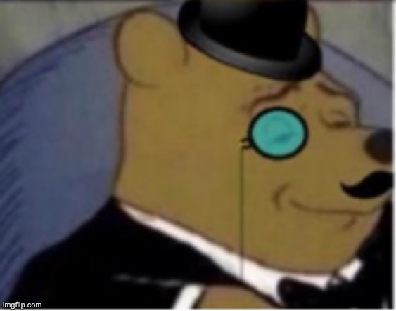 Tuxedo Winnie Pooh 3rd Panel | image tagged in tuxedo winnie pooh 3rd panel | made w/ Imgflip meme maker