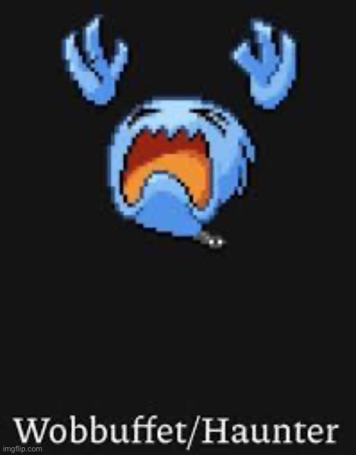 wobbufett/haunter | image tagged in pokemon | made w/ Imgflip meme maker