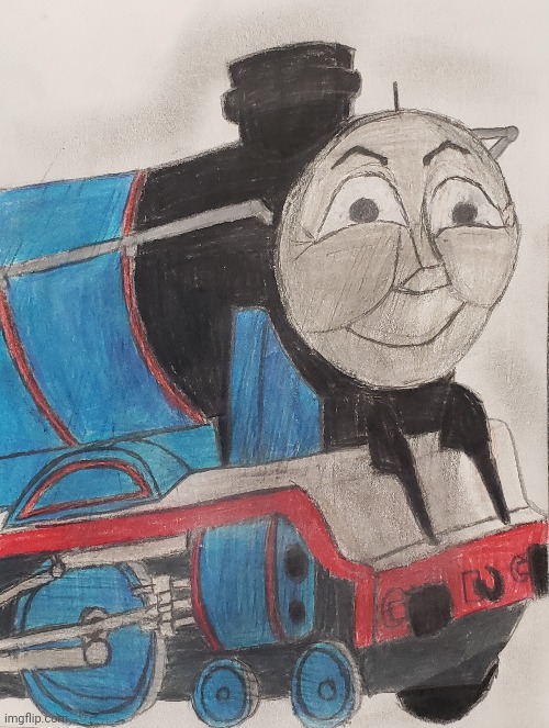 That one scene in "WHERE ARE YOU, SECTION 1." | image tagged in thomas the tank engine,arg,drawing | made w/ Imgflip meme maker