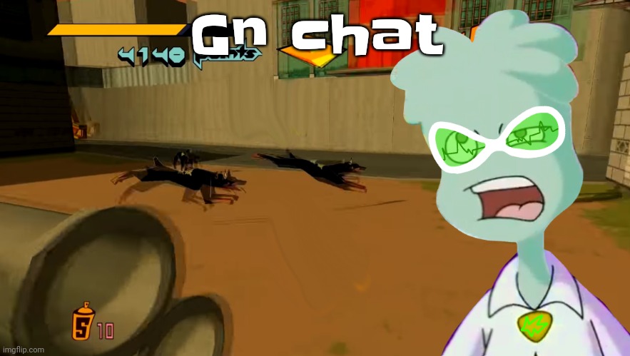 Gn | Gn chat | image tagged in jet set radio | made w/ Imgflip meme maker