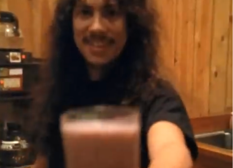 kirk hammett choccy milk Blank Meme Template