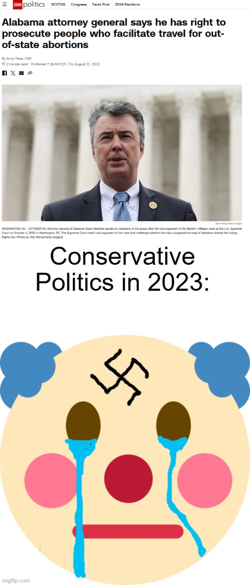 Conservatards | Conservative Politics in 2023: | image tagged in blank white template,clown straight face,funny,memes,fun | made w/ Imgflip meme maker