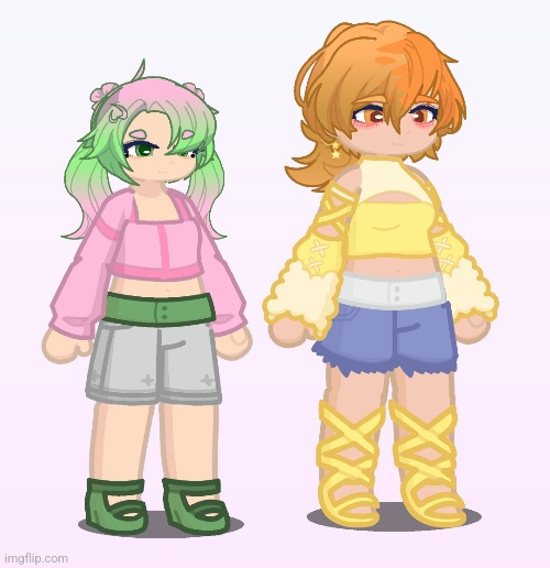 I love how these two turned out | made w/ Imgflip meme maker