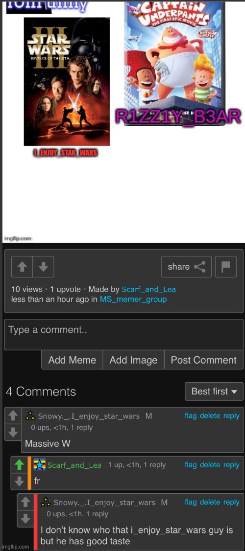 made w/ Imgflip meme maker