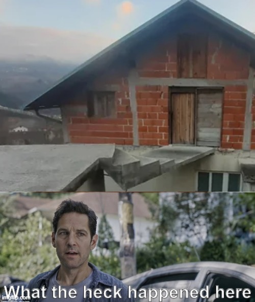 Weird bridge thingy | image tagged in antman what the heck happened here,bridge,design fails | made w/ Imgflip meme maker