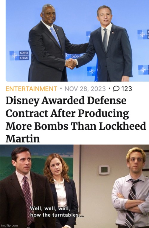 Fake news you can trust | image tagged in how the turntables,disney,conservatives,bombs | made w/ Imgflip meme maker