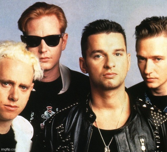 You just got DEPECHE MODE'd!!! Share this with all your friends to totally DEPECHE MODE them!!! | image tagged in depeche mode | made w/ Imgflip meme maker
